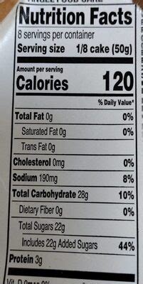 Angel Food Cake Macaroons - calories, carbs, nutrition