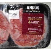 Angus Burger 1/3 Pound Kaiser - calories, carbs, nutrition