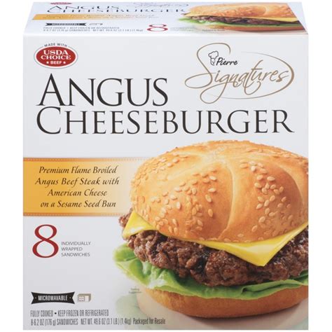 Angus Cheeseburger - calories, carbs, nutrition