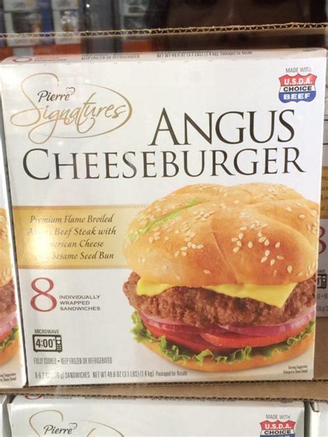 Angus Cheeseburger Seeded Bun - calories, carbs, nutrition