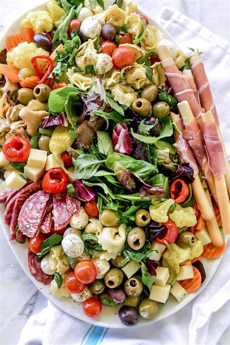 Antipasto Salad Plate - calories, carbs, nutrition