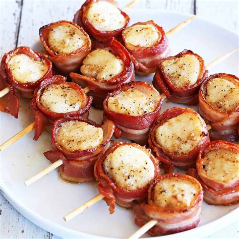 Appetizer Bacon Wrapped Scallop CONV 1 EA - calories, carbs, nutrition