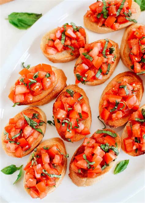 Appetizer Bruschetta Tomato Basil 1 EA - calories, carbs, nutrition