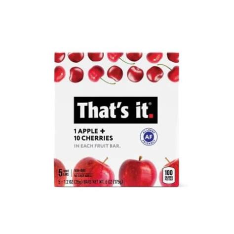 Apple Cherry Bar - calories, carbs, nutrition