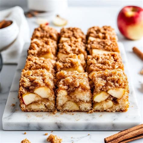 Apple Cinnamon Streusel Cake - calories, carbs, nutrition