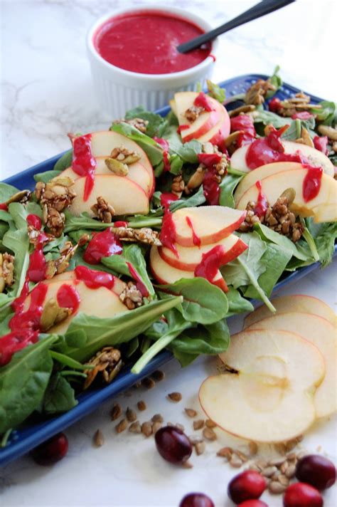 Apple & Cranberry Salad - calories, carbs, nutrition