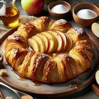 Apple Danish with Mocha Swirls - calories, carbs, nutrition