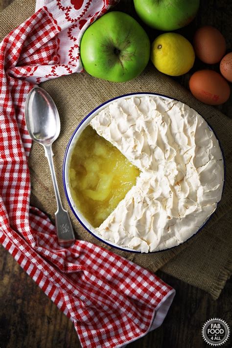 Apple Meringue Flan - calories, carbs, nutrition