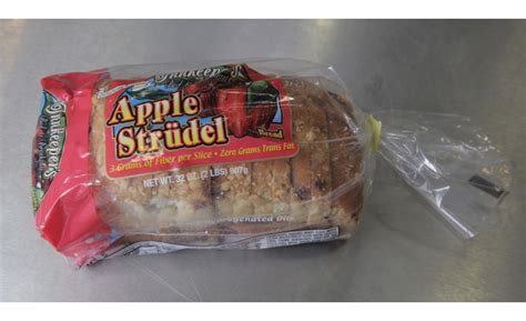 Apple Strudel Bread - calories, carbs, nutrition