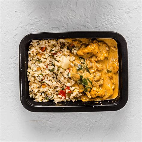Aromatic Thai Red Chicken Curry - calories, carbs, nutrition