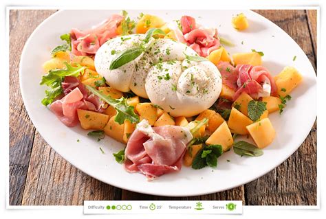 Arrugla Salad withSerrano Ham&Melon - calories, carbs, nutrition