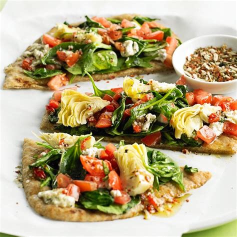 Artichoke and Goat Cheese Flatbread (85816.4) - calories, carbs, nutrition