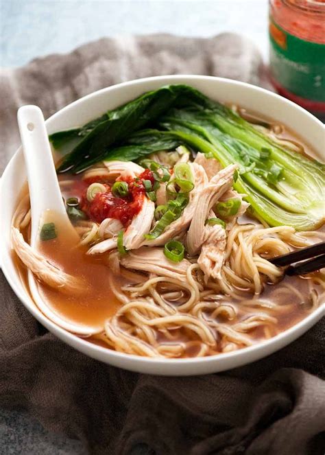 Asian Chicken Noodle Soup - calories, carbs, nutrition