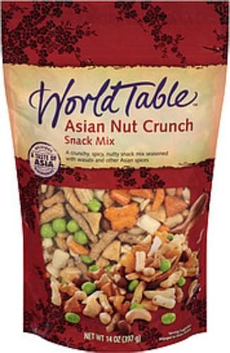 Asian Nut Crunch - calories, carbs, nutrition