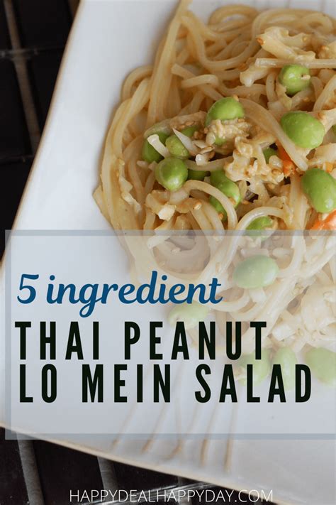 Asian Peanut Lo Mein Salad - calories, carbs, nutrition