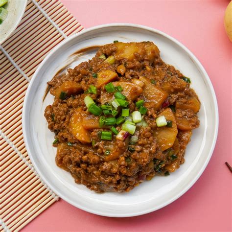 Asian Pork Potato Bowl - calories, carbs, nutrition