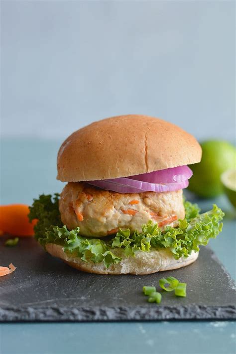 Asian Turkey Burger - calories, carbs, nutrition