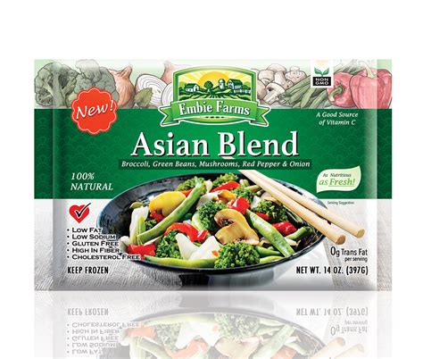 Asian Vegetable Blend #1 - calories, carbs, nutrition