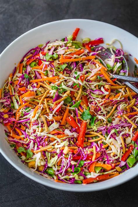 Asian Vegetable Salad - calories, carbs, nutrition