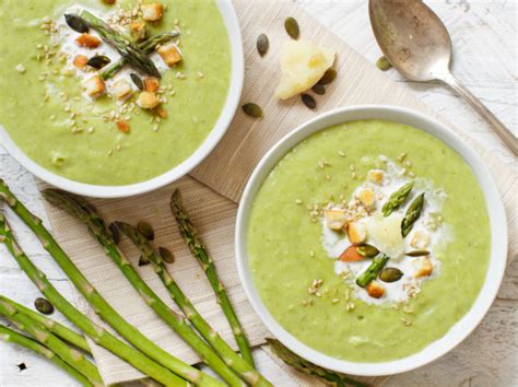 Asparagus and Pea Soup - calories, carbs, nutrition