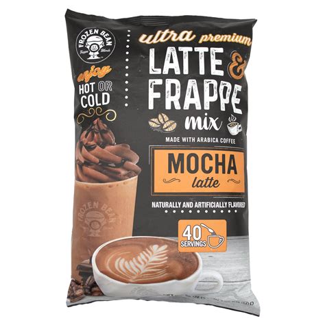 Aspretto Frozen Frappe Latte 16 oz (Milk) - calories, carbs, nutrition