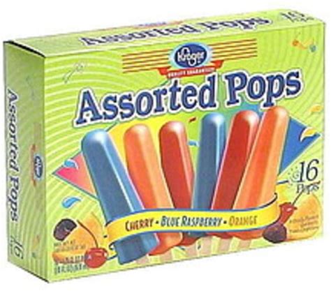 Assorted Pops. - calories, carbs, nutrition