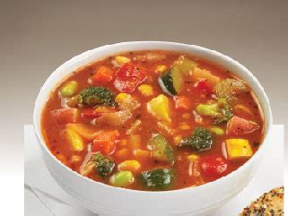 Au Bon Pain Vegetarian Minestrone (3504.0) - calories, carbs, nutrition