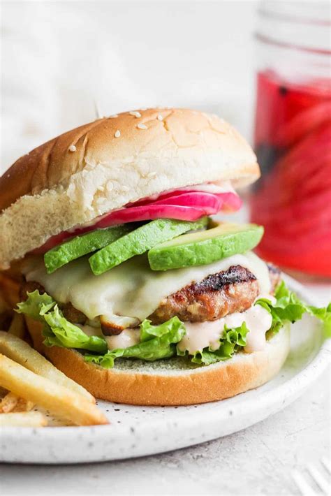 Avocado Turkey Burger - calories, carbs, nutrition