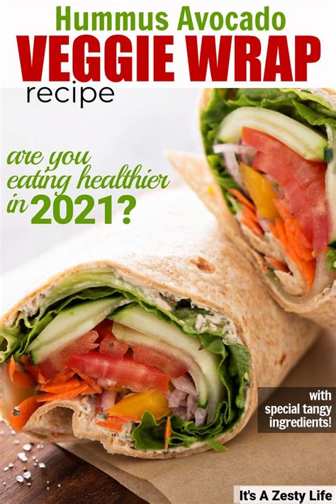 Avocado Veggie Wrap - calories, carbs, nutrition