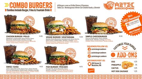 Aztec Burger - calories, carbs, nutrition