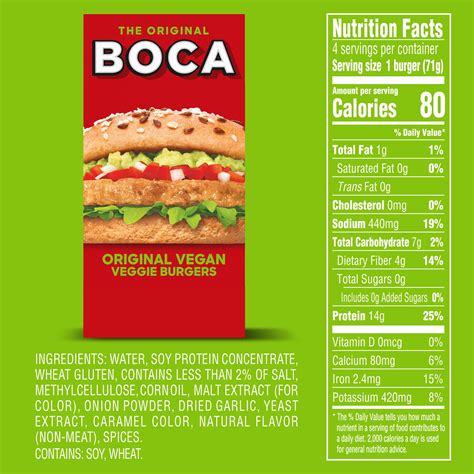 Aztec Veggie Burger - calories, carbs, nutrition