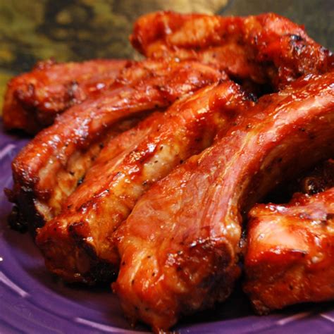 Baby Back Ribs with Southern Comfort - calories, carbs, nutrition