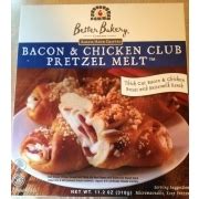 Bacon & Chicken Club Pretzel Melt - calories, carbs, nutrition