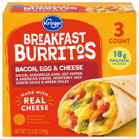 Bacon, Egg & Cheese Burrito - calories, carbs, nutrition