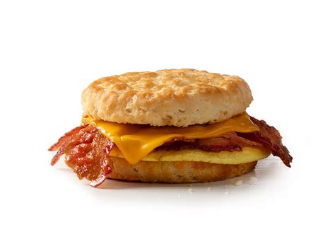 Bacon, Egg White & Cheese Biscuit - calories, carbs, nutrition