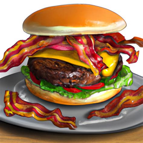 Bacon Habanero Ranch Burger - calories, carbs, nutrition