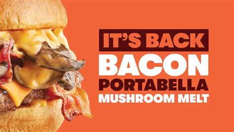 Bacon Portabella Melt - calories, carbs, nutrition
