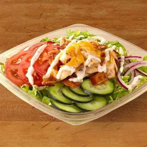 Bacon Ranch Salad - calories, carbs, nutrition
