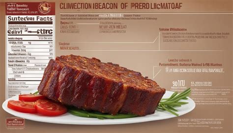 Bacon Wrapped Meatloaf - calories, carbs, nutrition