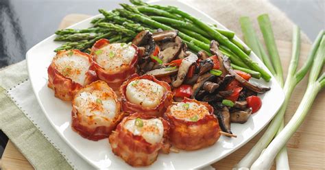 Bacon Wrapped Scallops-OCC - calories, carbs, nutrition