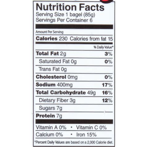 Bagel Blueberry 4 oz CONV - calories, carbs, nutrition