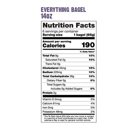 Bagel Everything 4 oz CONV - calories, carbs, nutrition