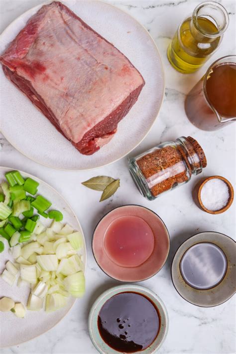 Baked Brisket of Beef - calories, carbs, nutrition