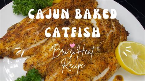 Baked Cajun Catfish - calories, carbs, nutrition