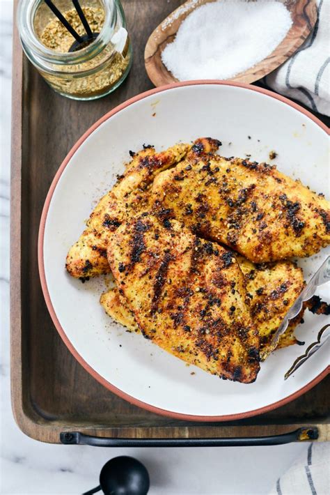 Baked Chicken with Montreal seasoning - calories, carbs, nutrition