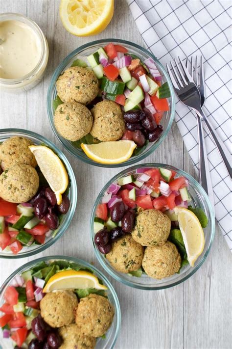 Baked Falafel Greens & Grains Bowl - calories, carbs, nutrition