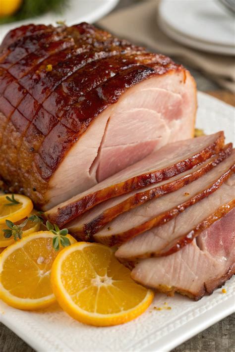 Baked Ham with Sweet Glaze - calories, carbs, nutrition
