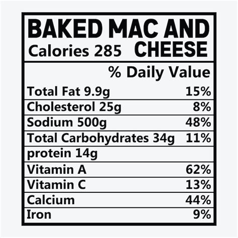 Baked Macaroni & Asiago Cheese - calories, carbs, nutrition