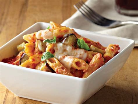 Baked Penne Rigate with Eggplant - calories, carbs, nutrition