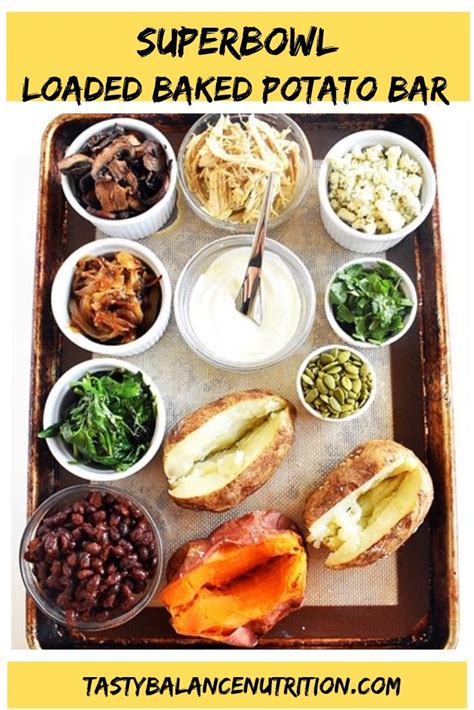 Baked Potato Bar - calories, carbs, nutrition